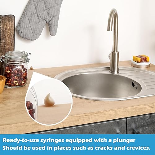 Miniatura 5 de Garsum Cebo de gel para cucarachas, 1 caja (4 tubos x 1.06 onzas), asesino de cucarachas para uso en interiores y exteriores