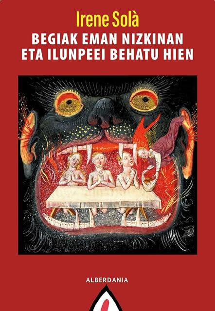 Portada de Begiak eman nizkinan eta ilunpeei behatu hien
