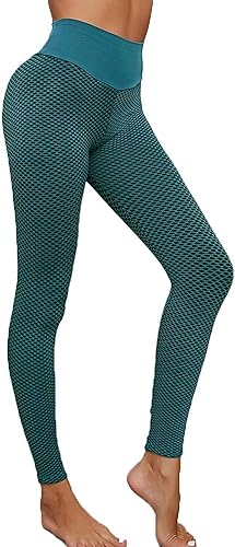 Miniatura 4 de Leggings para mujer, pantalones de yoga de cintura alta, control de abdomen, adelgazantes, leggings de entrenamiento, correr, levantamiento de