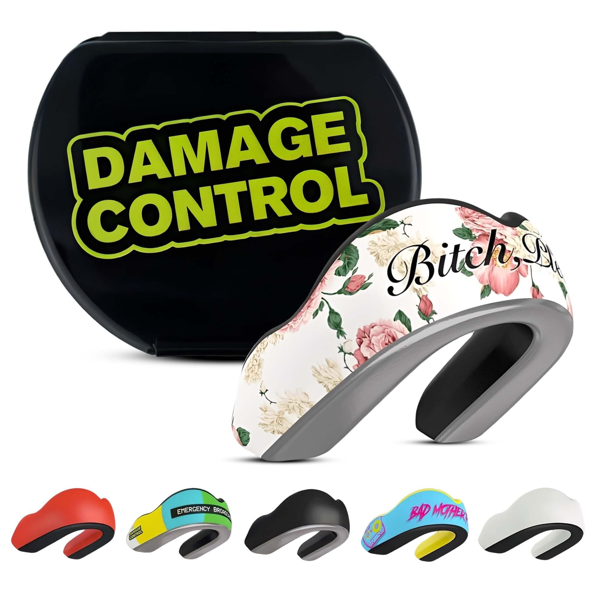 DAMAGE CONTROL Extreme Impact Mouth Guard – Sports Mouthguard for Boxing, MMA, BJJ, Hockey, Rugby, Lacrosse, & More – Mouthpiece for Teeth & Jaw Protection, for Youth & Adults