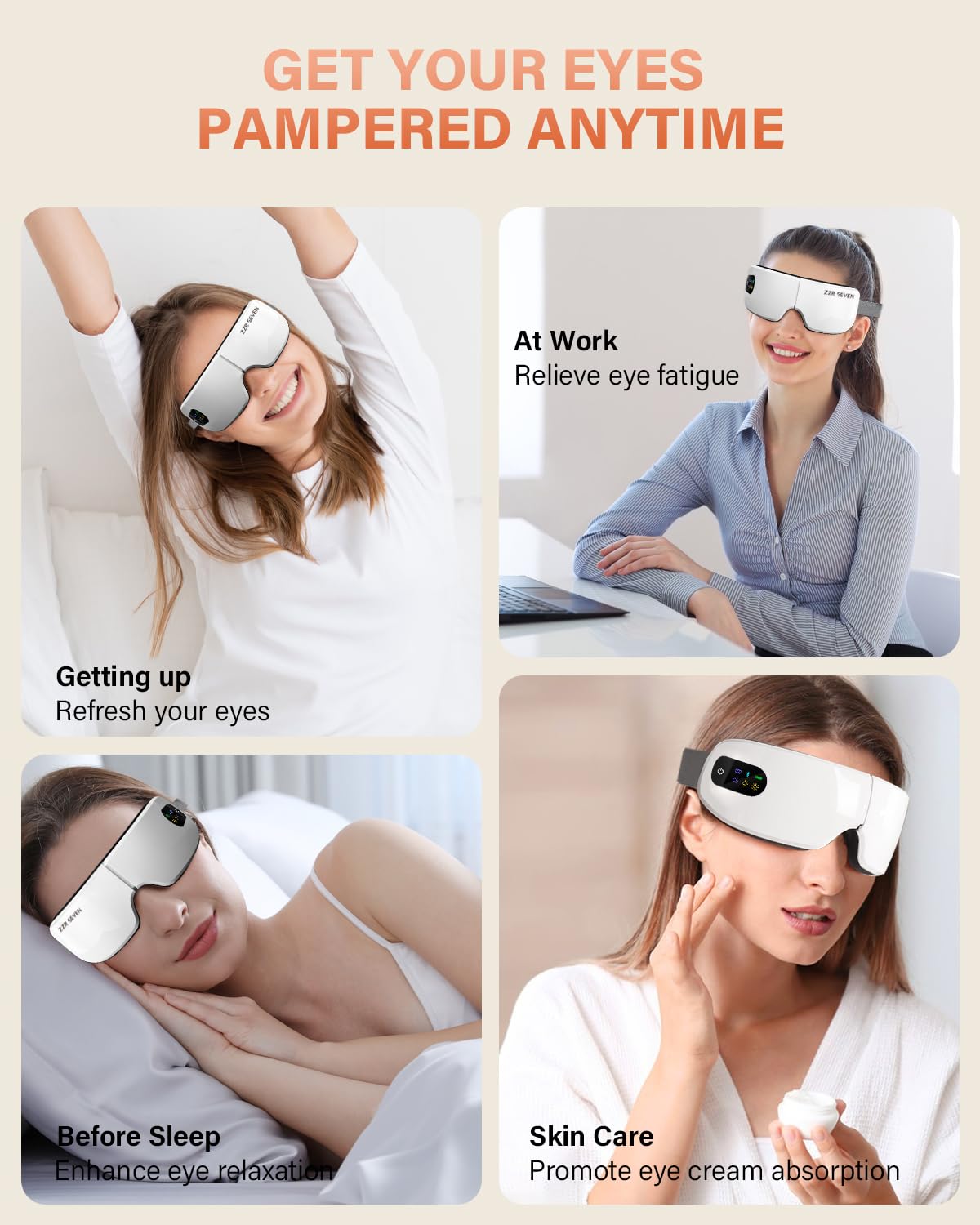 Eye Massager, Eye Mask, Sleep Mask — Amazon image 6