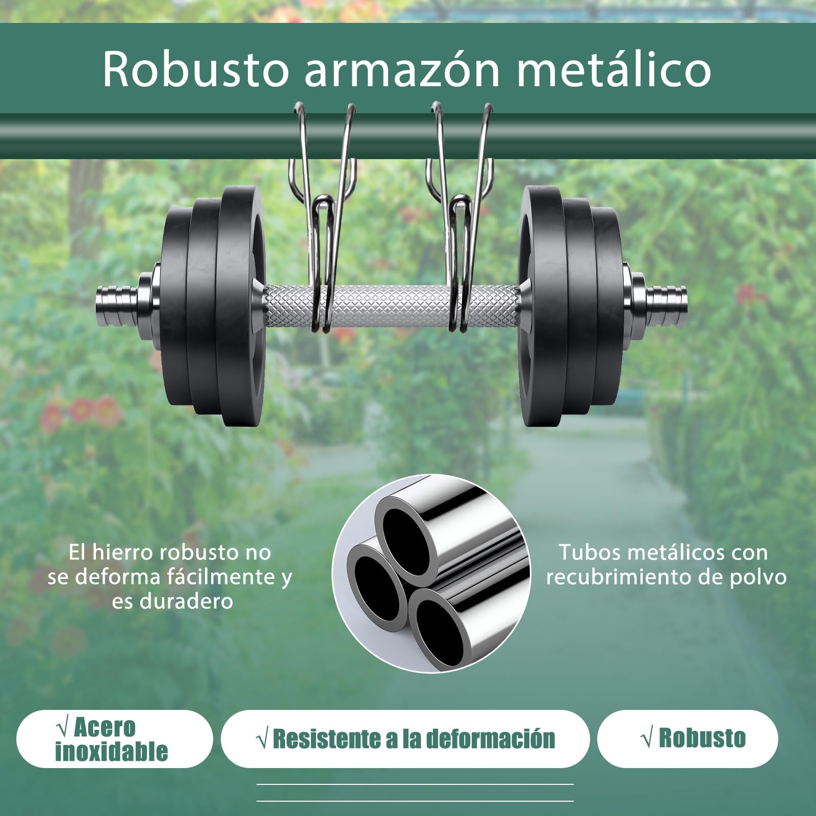 SOARS Rastrillo de Nivelación de Césped, Rastrillo Nivelador de Césped con Mango ergonómico de 170 cm, Rastrillo Jardí de Metal, idóneo para el Cuidado del Césped (75 x 25 cm)