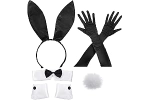 Playboy Bunny Costume Set: Enchanting Playful Chic for Alluring Occasions