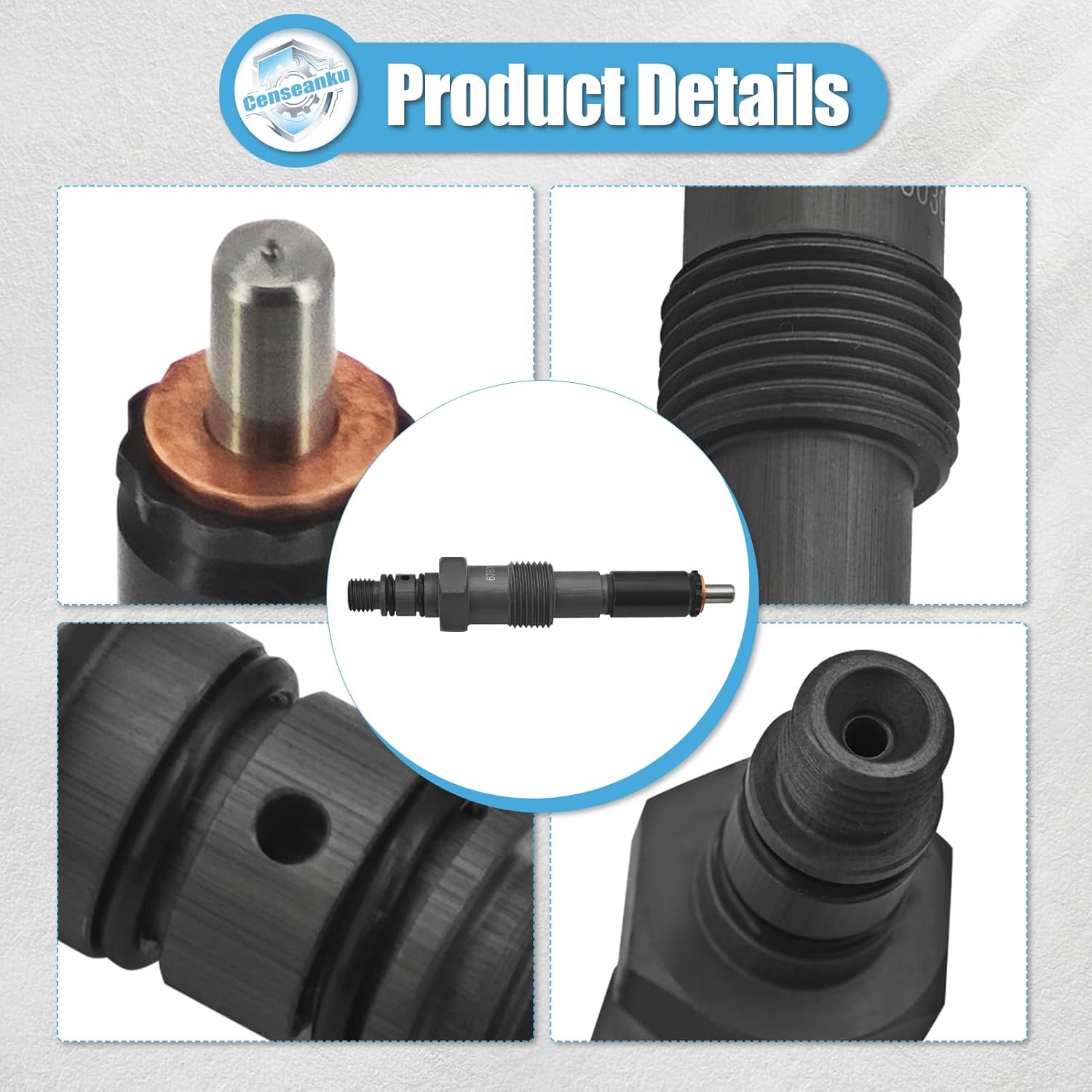 6760301 8PCS Fuel Injector Compatible withFord F250/F350 1983-1994 IDI 6.9L 7.3L NonCompatible with Powerstroke Diesel