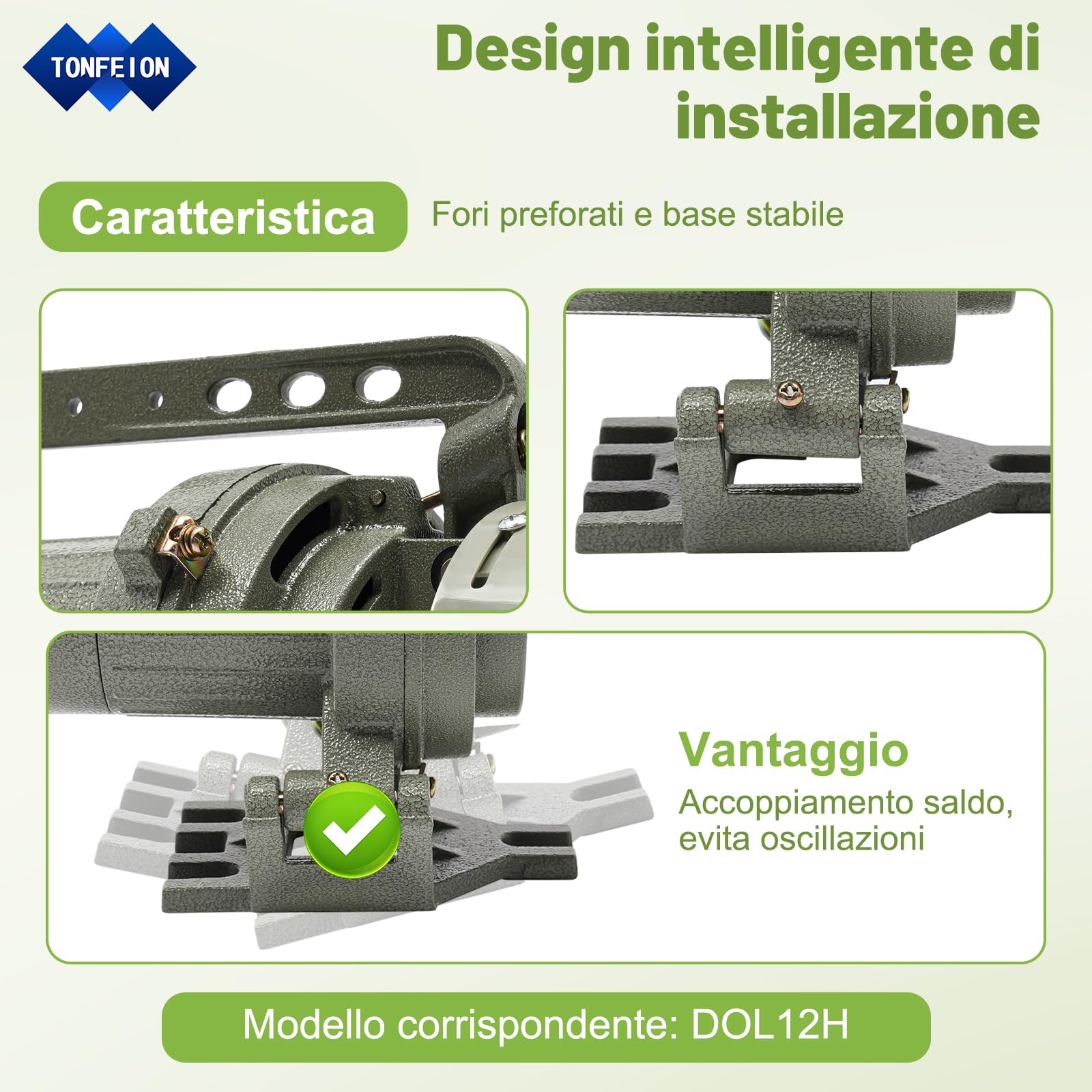 Motore frizione per macchina da cucire industriale, motore monofase 1/2HP 400 W 220 V, servomotore per macchina da cucire industriale, 2850 rpm