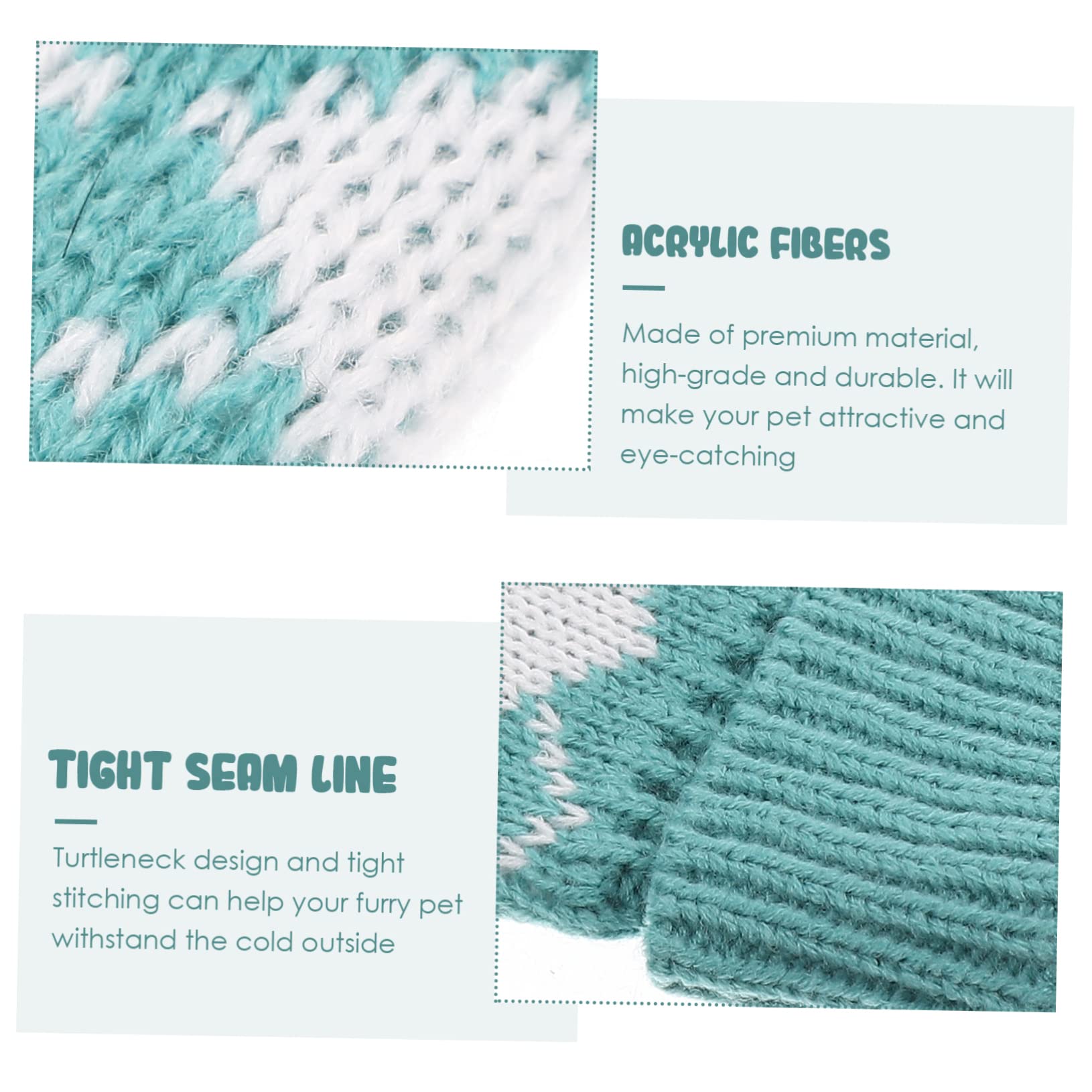 Sosoport 5pièces Pull pour Chien Et Vêtements Hiver pour Chiens pour Et Photos Amusantes