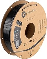 Vista 1 de Polymaker Polymax - Filamento de policarbonato negro de 0.069 in, carrete de cartón de 1.7 lbs, filamento de policarbonato de PC, resistente
