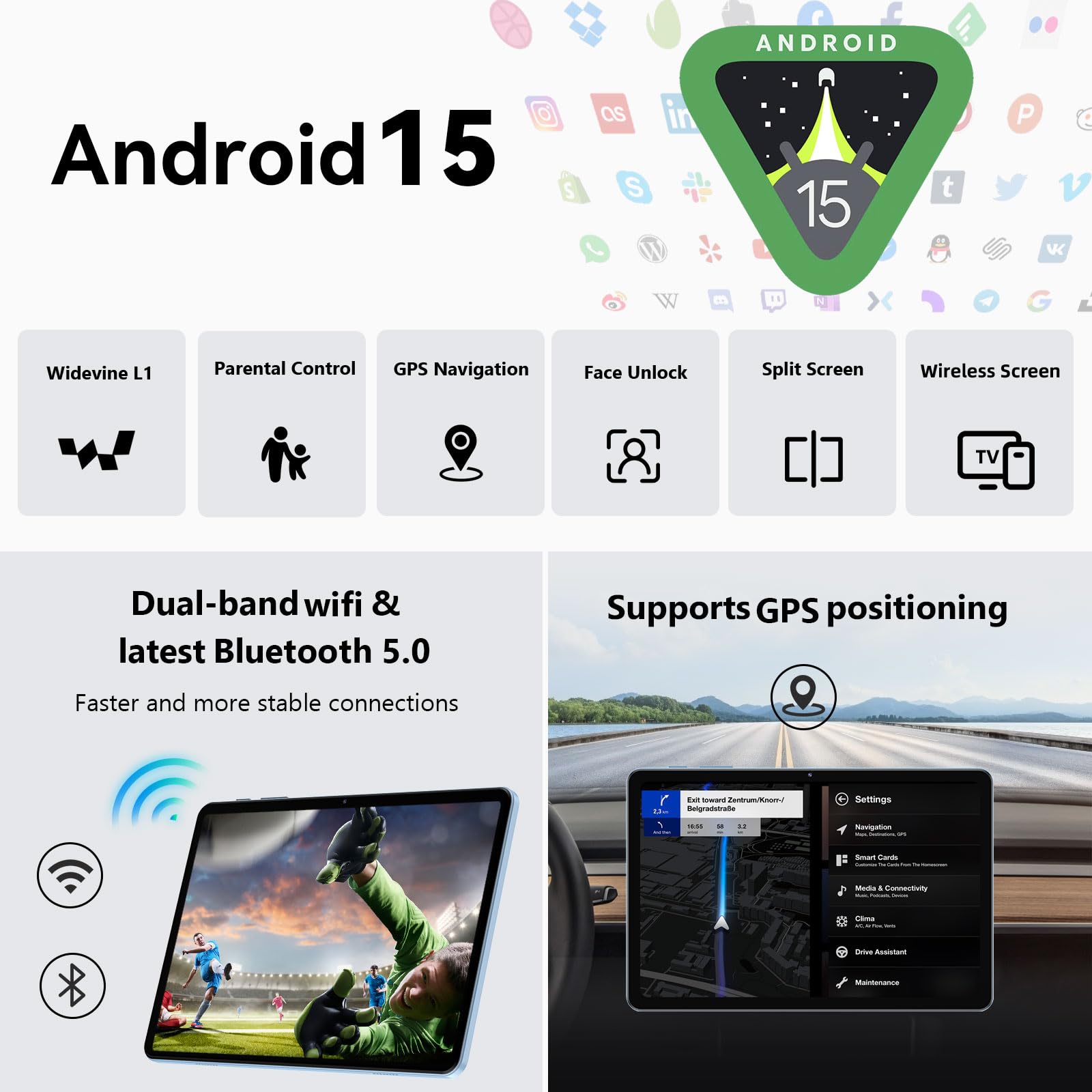 Tablet Android 15 10