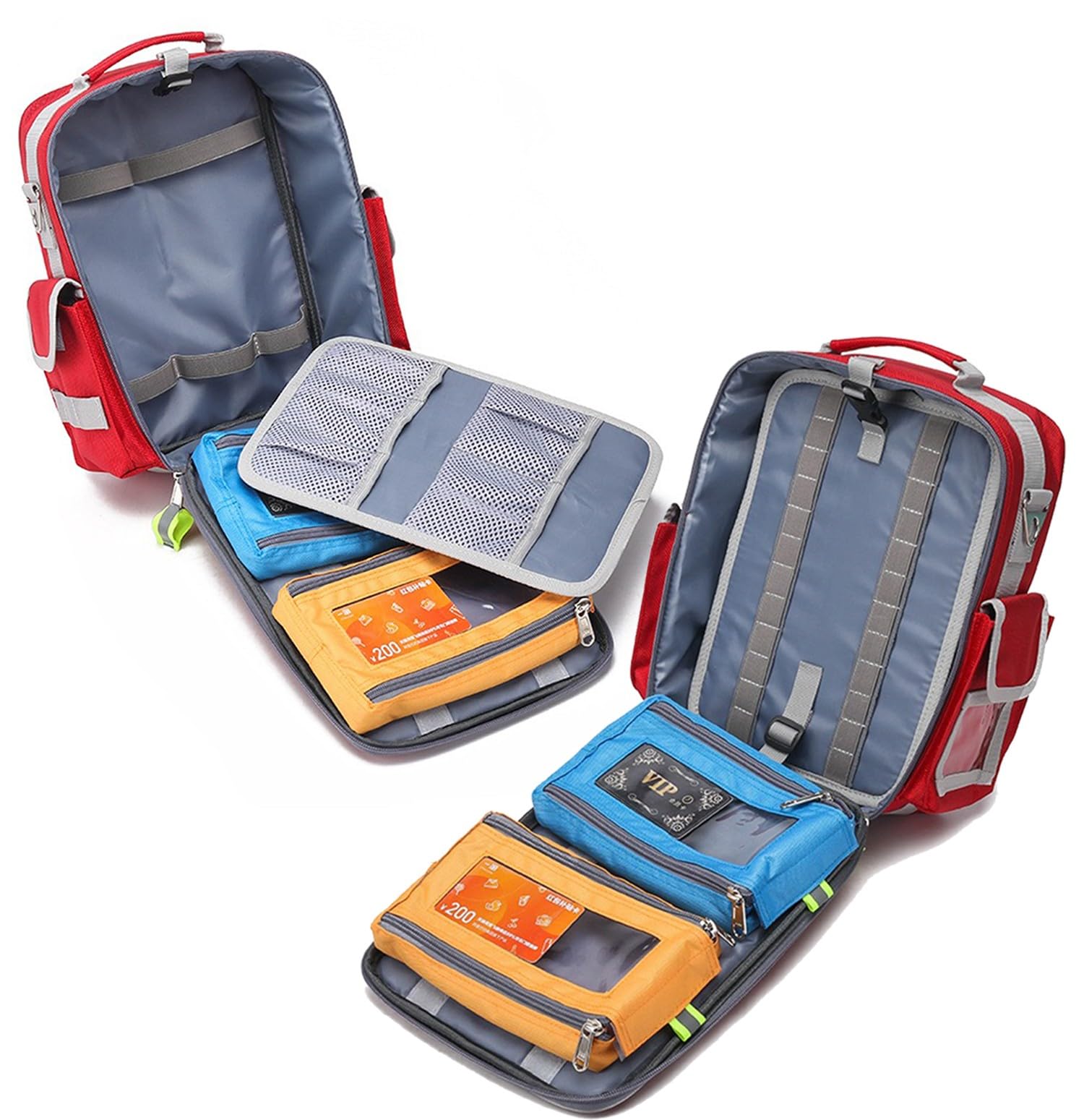 Borsa Di Emergenza Vuota, Zaino Infermiere Domiciliare, Borsa Medica Con Manico E Tracolla, Borsa Per Forniture Mediche Per Assistenza Domiciliare, Escursioni All'aperto