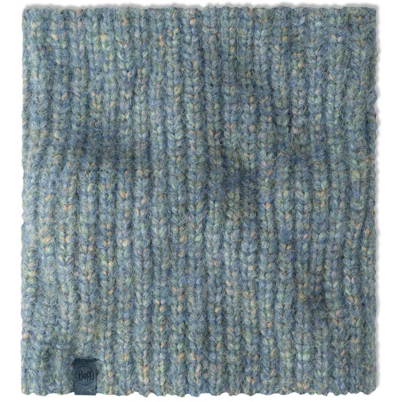 Buff| Braga de cuello Knitted & Fleece Frio Extremo, Practico, Versatil, Moda, Aislamiento termico, Comodo Hombre Mujer Talla única Azul