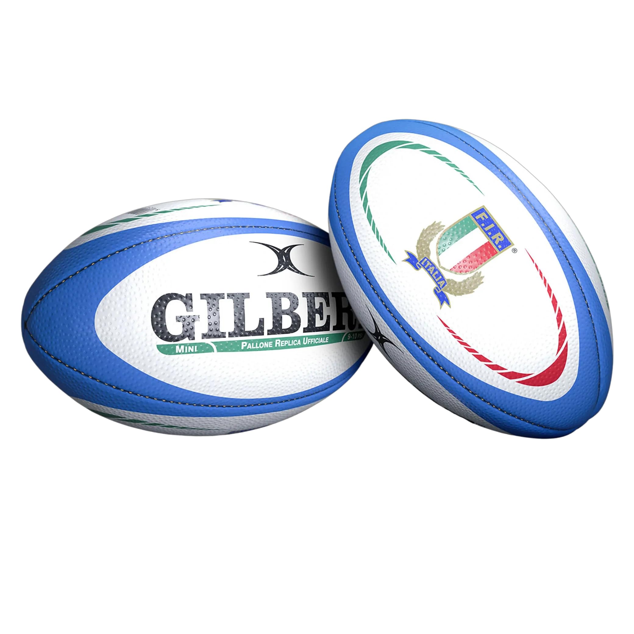 Gilbert, palla da rugby con bandiera italiana, White, Mini Size 1
