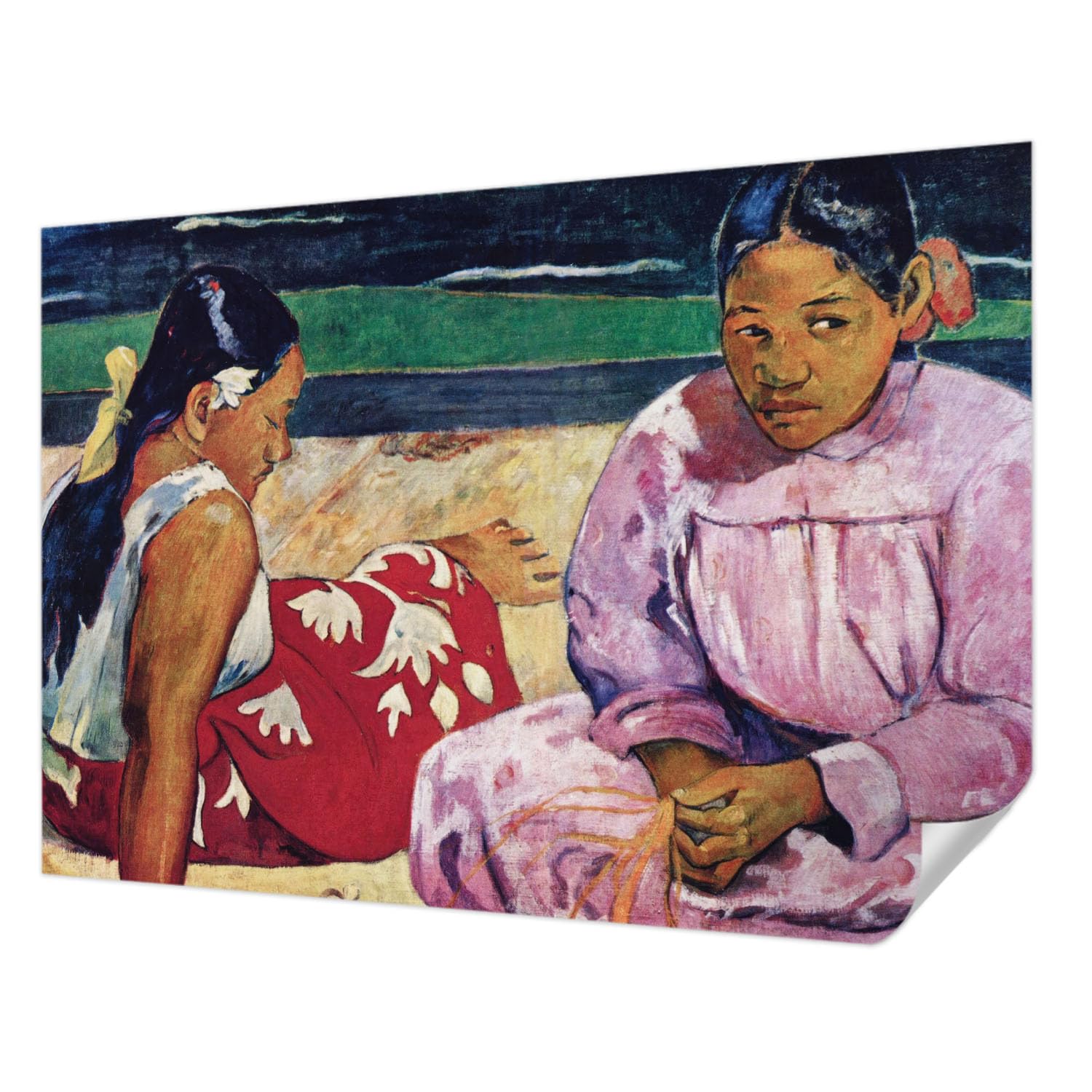 Papier peint autocollant chambre et salon ambiance plage océanique Tulup