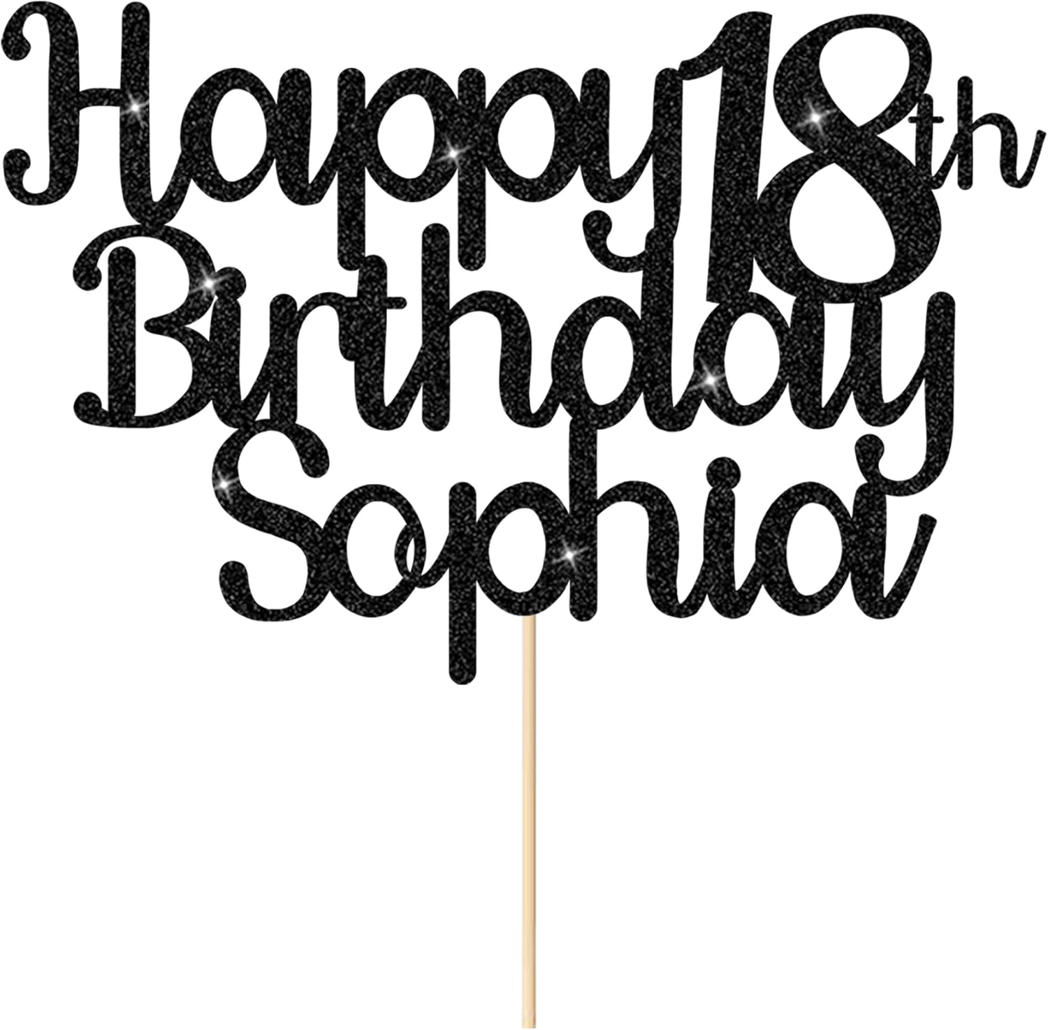 Cake Topper Happy Birthday Cake Topper Personalized Cake