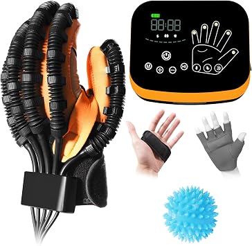 Improved rehabilitation robot gloves, rehabilitation gloves, robot gloves, hand rehabilitation robot gloves, hand rehabilitation goods, hand stretching bo
