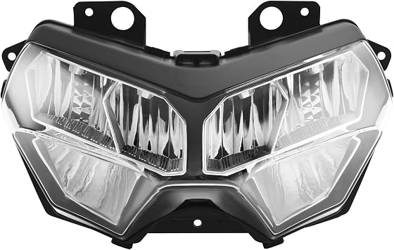 Motorcycle Front LED Headlight Lamp Assembly For Z400 2018-2020 For Z650 For Z900 2020-2024 For KLR 650 For Traveler 2022 2023 Motorcycle Headlamp