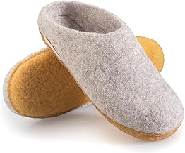 Women's Slippers - Comfortable Slippers with Non-Slip Rubber Sole