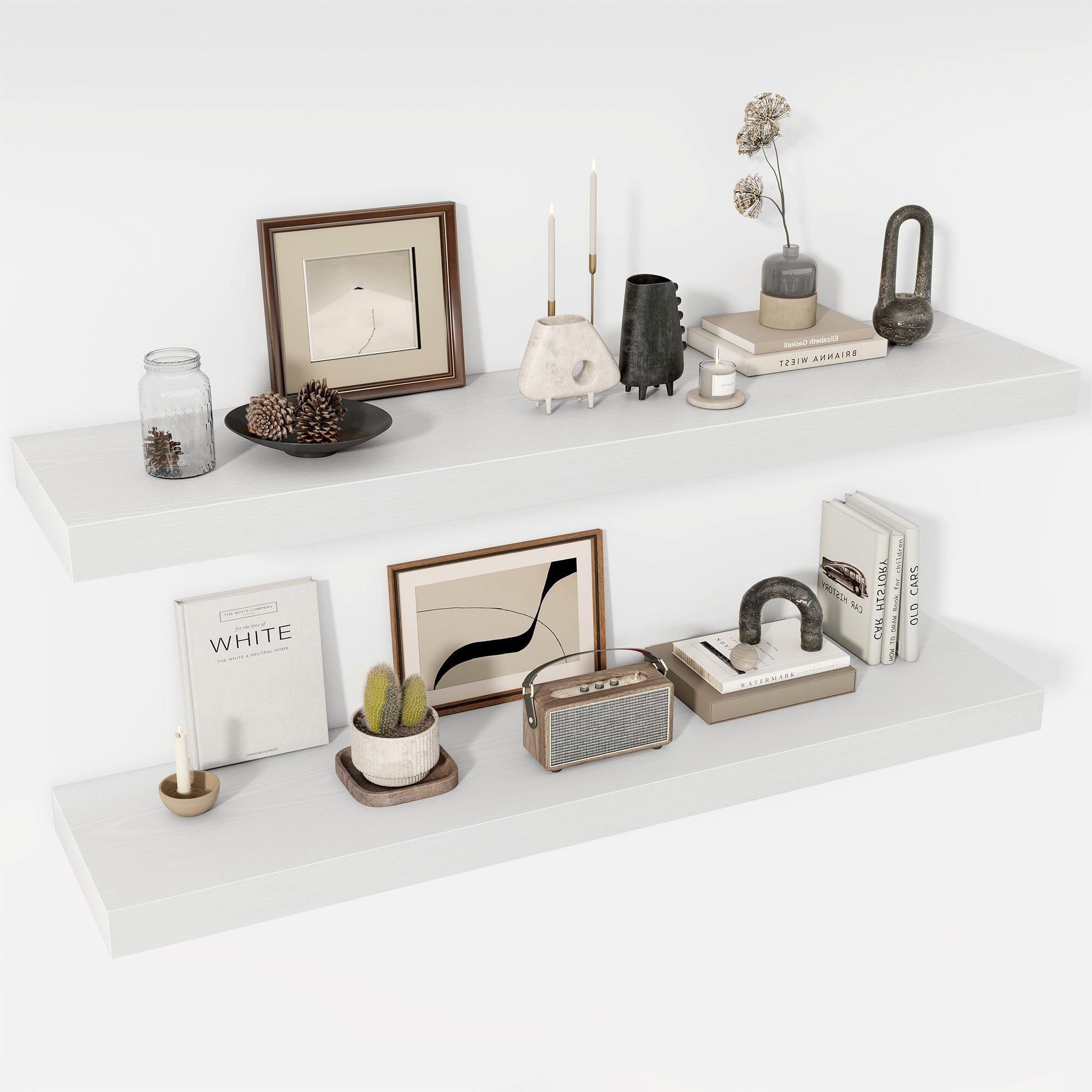 Acovy 48 Inch Floating Shelves