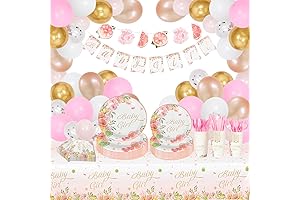 Baby Shower Essentials - Floral Banner & More