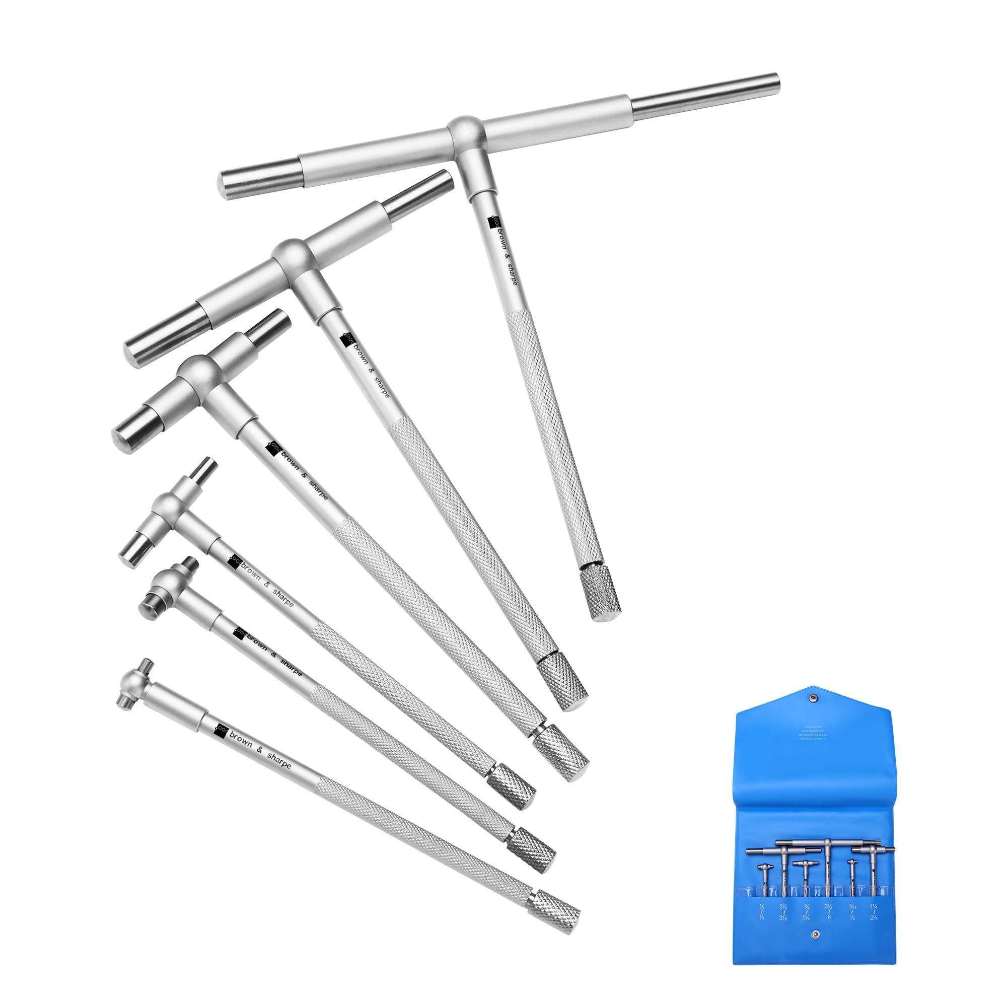 TESA Brown & Sharpe 599-591-20 Telescoping Gauge Set, 6 Pieces — Amazon image 2