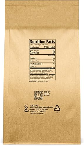 Miniatura 5 de Pure Original Ingredients - Paquete de sodio y bicarbonato de sodio, 2 libras cada uno, limpieza, puro, sin aditivos ni rellenos