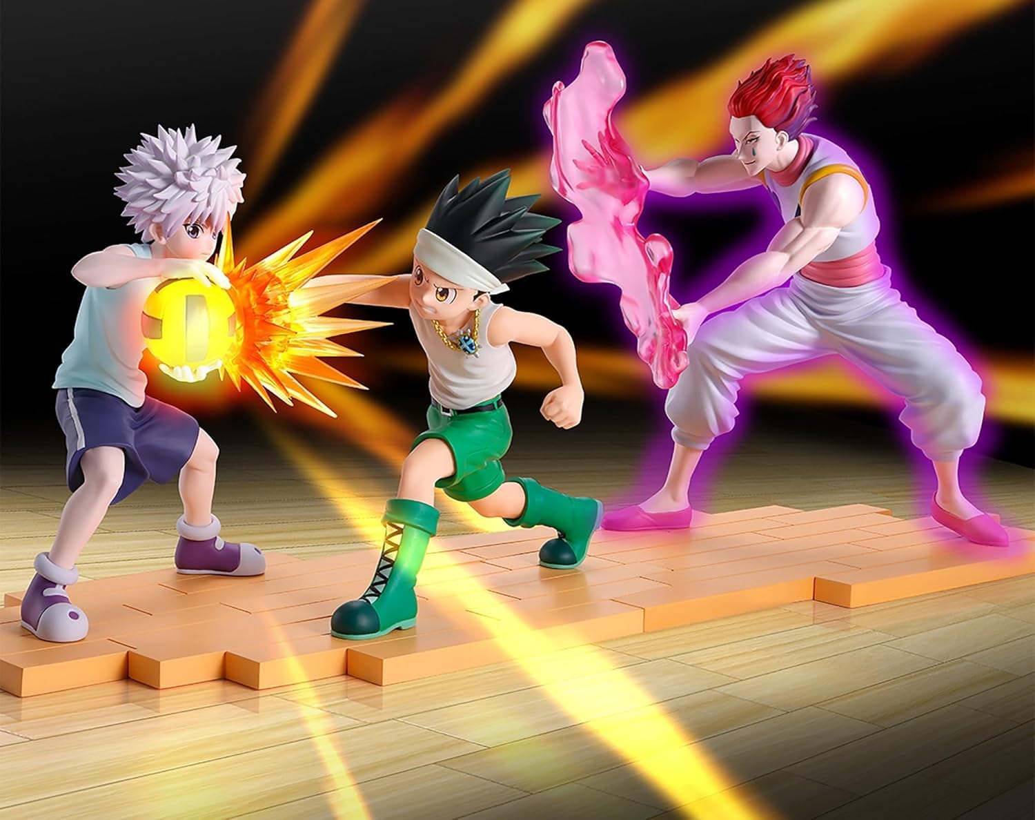 Amazon.co.jp: HUNTER×HUNTER フィギュア G.I.編 ゴン キルア ヒソカ 3