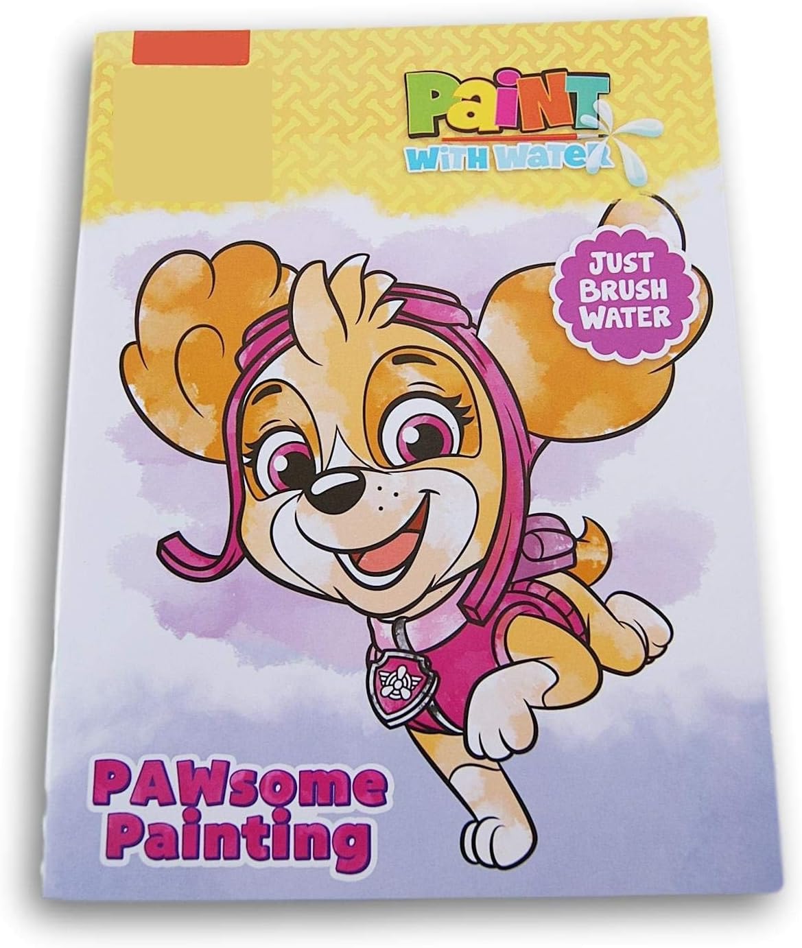 Paw Patrol PAWsome Painting Paint with Water Book - Features 12 Paintings