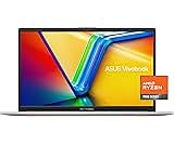ASUS Vivobook Go 15.6” Slim Laptop, AMD Ryzen 5 7520U, 8GB, 512GB, Windows 11 Home, Cool Silver, Military Grade Durability, Fast Charging, Webcam Shield, E1504FA-AS54