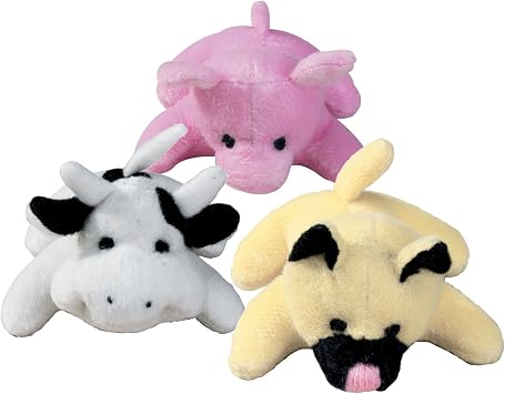 Zanies Bitty Buddy Miss Kitty Dog Toys, 3