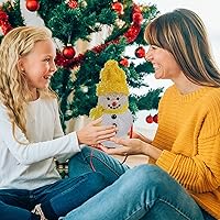 Vista 7 de Árbol de Navidad LED con luces brillantes multicolor con alimentación USB y ventosa para escritorio, luces LED brillantes para mini de 5 pulgadas, 7