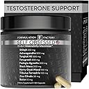 Self Obsessed Masculine Vitality & Testosterone Support - 10-in-1 Complex with Shilajit, Tongkat Ali, & Fadogia Agrestis - 120 Capsules, 2 Month Supply (120 Count (Pack of 1), Self Obsessed)