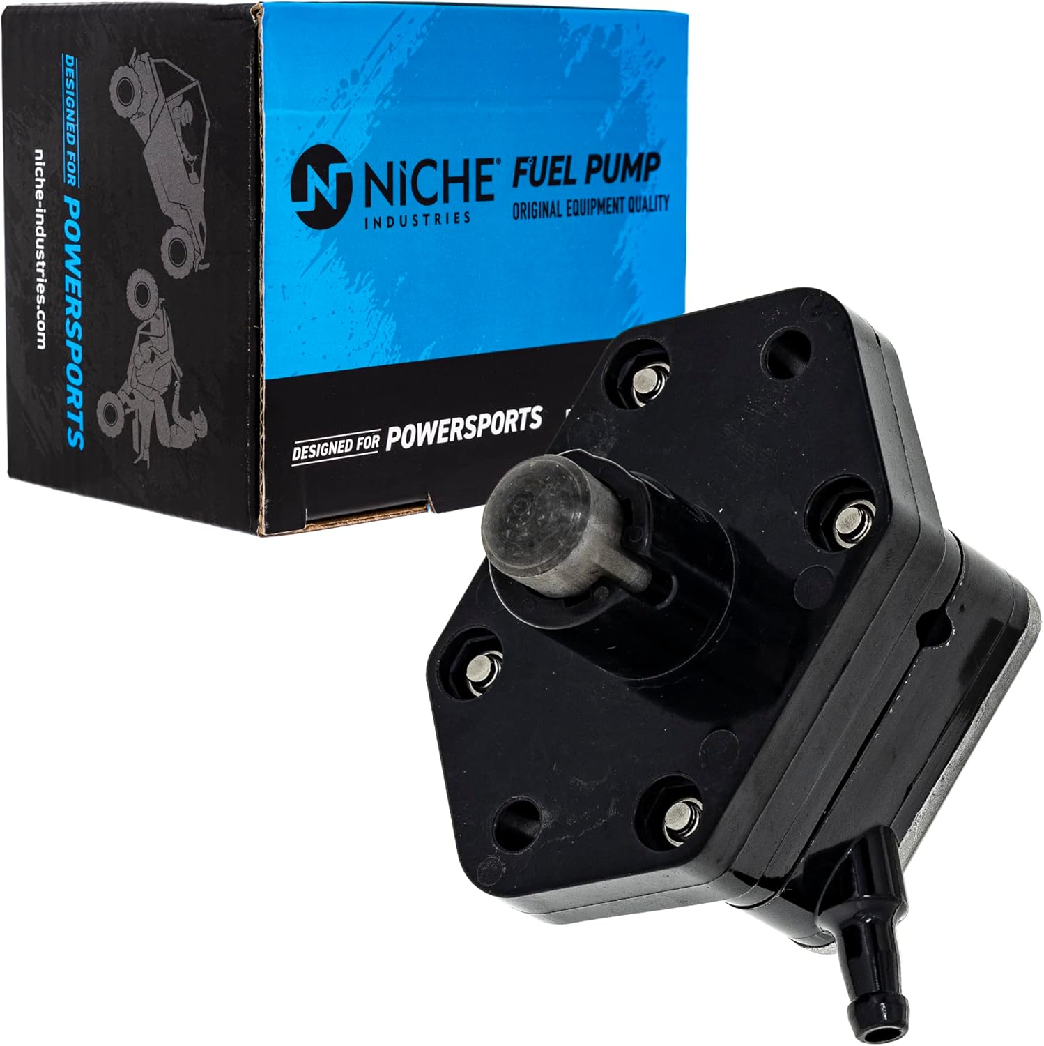 NICHE Fuel Pump for Yamaha F50TLR F60TJR F40LA F60JA F60LA F50LA F40LEHA F40JEA T60TLR T60LA T50LA 6C5-24410-00-00