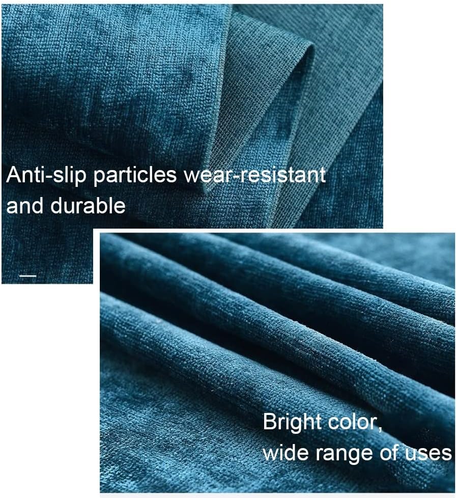 未处理 Velvet Soft Fabric Soft Velvet Material Stretch Dress Fabric Velour Material Assorted Colors for DIY Bags Wallet Glasses Cloth Craft Projects Sewing Fabric(1.50X1m)