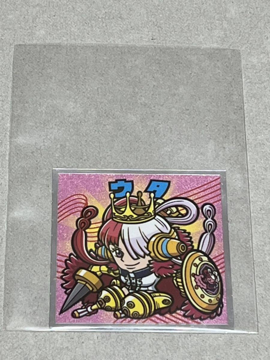ONE PIECE ビックリマンチョココラボ　ウタ ワンピースウエハースとビックリマンチョココラボのシークレット