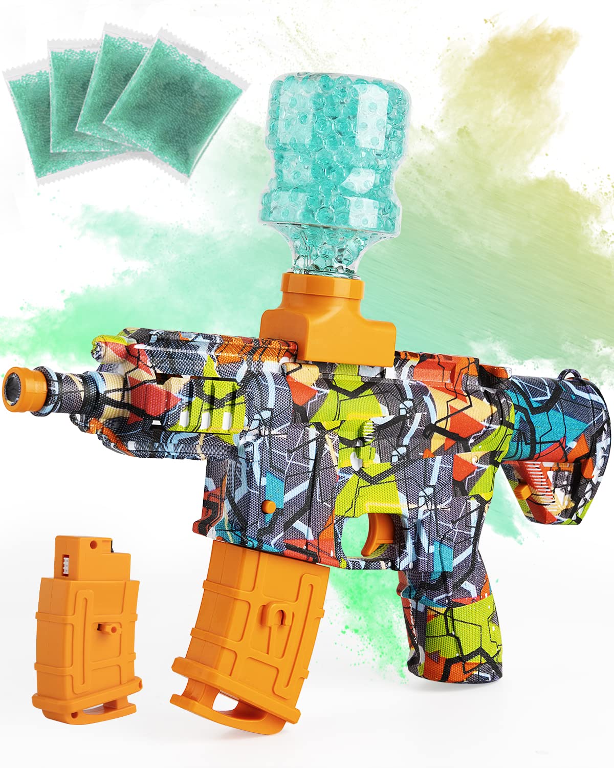 Buy Splatter Ball , Gel Blaster Toy with 2 Rechargeable Batteries