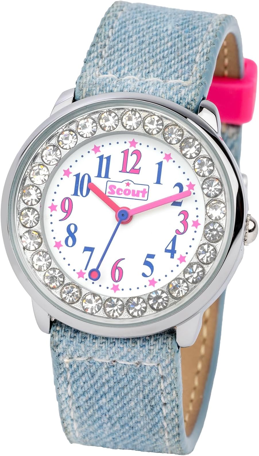 Scout 280381008 Girls’ Watch Analogue Quartz Faux Leather