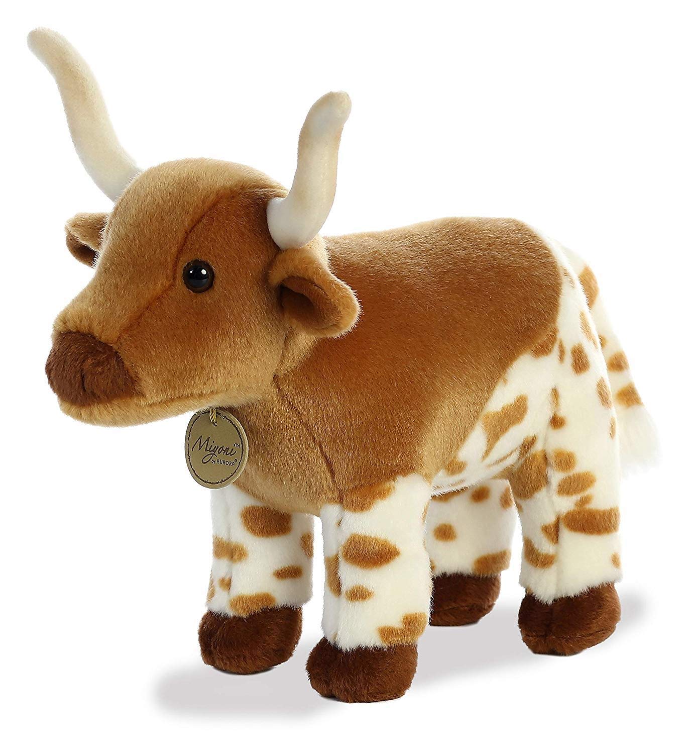 Aurora Miyoni American Bullfrog Stuffed Animal - 11 Inch Realistic Plush Toy