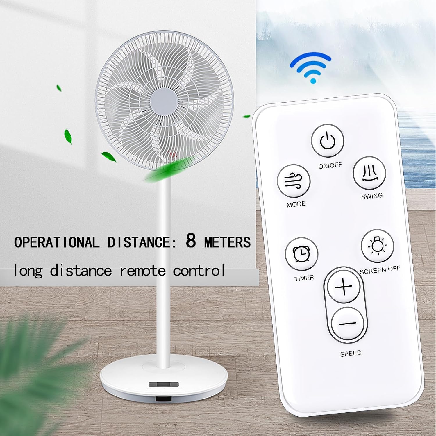 Replacement Remote for Candy Fan CDS-FED2050T(W)-US