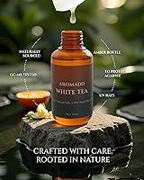 Vista 4 de Aromadd White Tea Diffuser Oil Inspired by Luxury Hotel Scent, Essential Oils for Waterless Diffuser, White Tea & Bergamot, Long-Lasting & Natural
