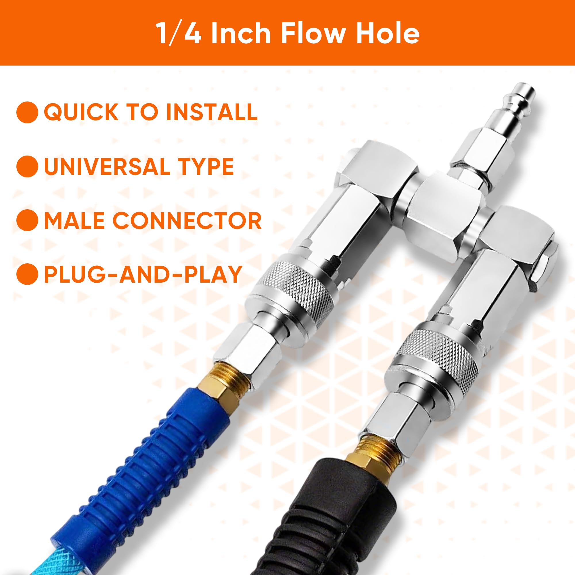 FIXSMITH Air Hose Connector - 2 Way Splitter -7