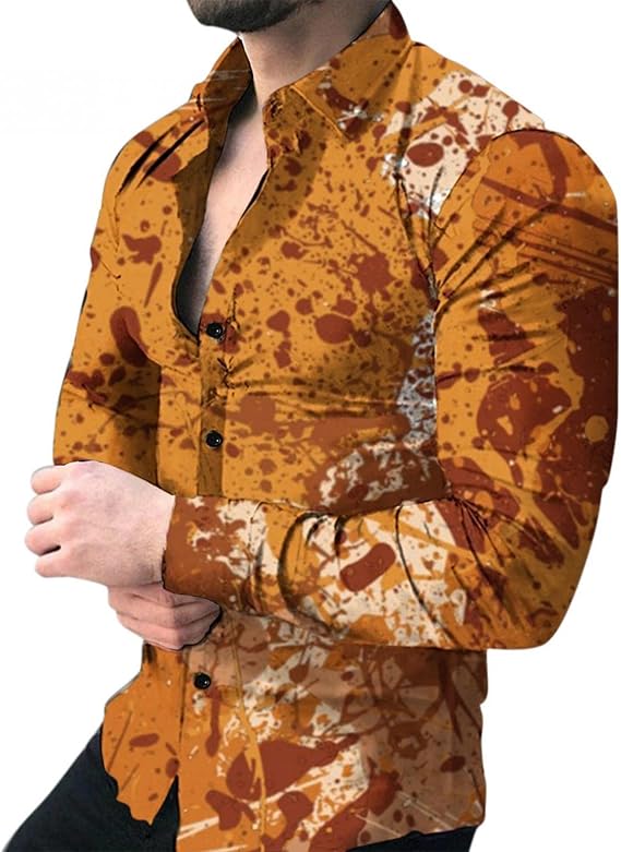 Amazon Co Jp トップス メンズ Talaestie ドレスシャツ カジュアル ワイシャツ プリント ビジネス 超快適 スリムフィット 扎染プリント柄 開襟シャツ Tシャツ おしゃれ ビジネス Yシャツ 大きいサイズ かっこいい 長袖シャツ 人気 トップス 紳士 春秋冬 H1 シューズ Amazon Co Jp トップス メンズ Talaestie ドレスシャツ カジュアル ワイシャツ プリント ビジネス 超快適 スリムフィット 扎染プリント柄 開襟シャツ Tシャツ おしゃれ ビジネス Yシャツ 大きいサイズ かっこいい 長袖シャツ 人気 トップス 紳士 春秋冬 H1 シューズ