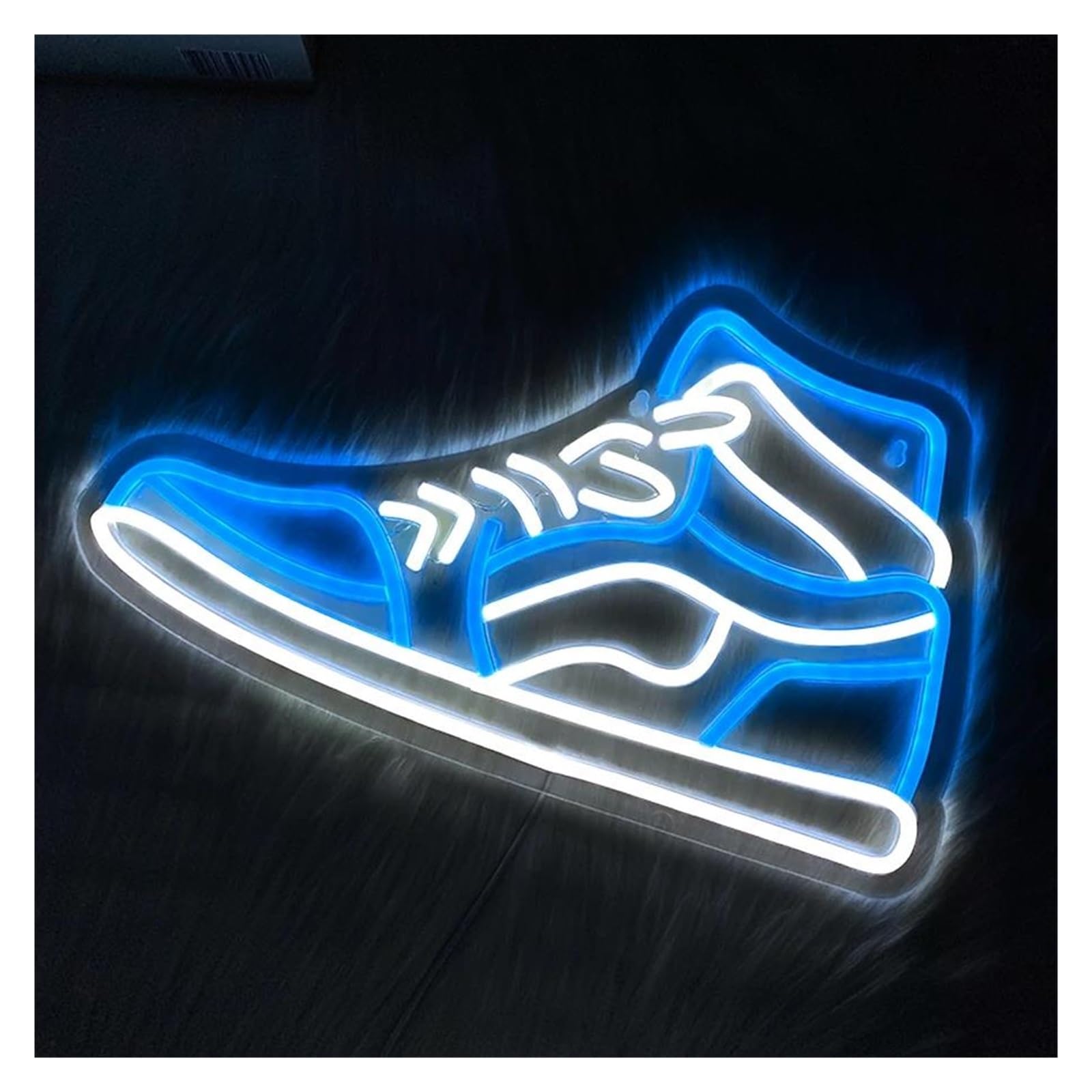 néon signe Enseigne Lumineuse Pour Baskets Pour Une Chambre D'adolescent, Une Caverne, Une Fête, Un Bar, Une Salle De Jeux, Une Décoration Murale 41cmx25cm