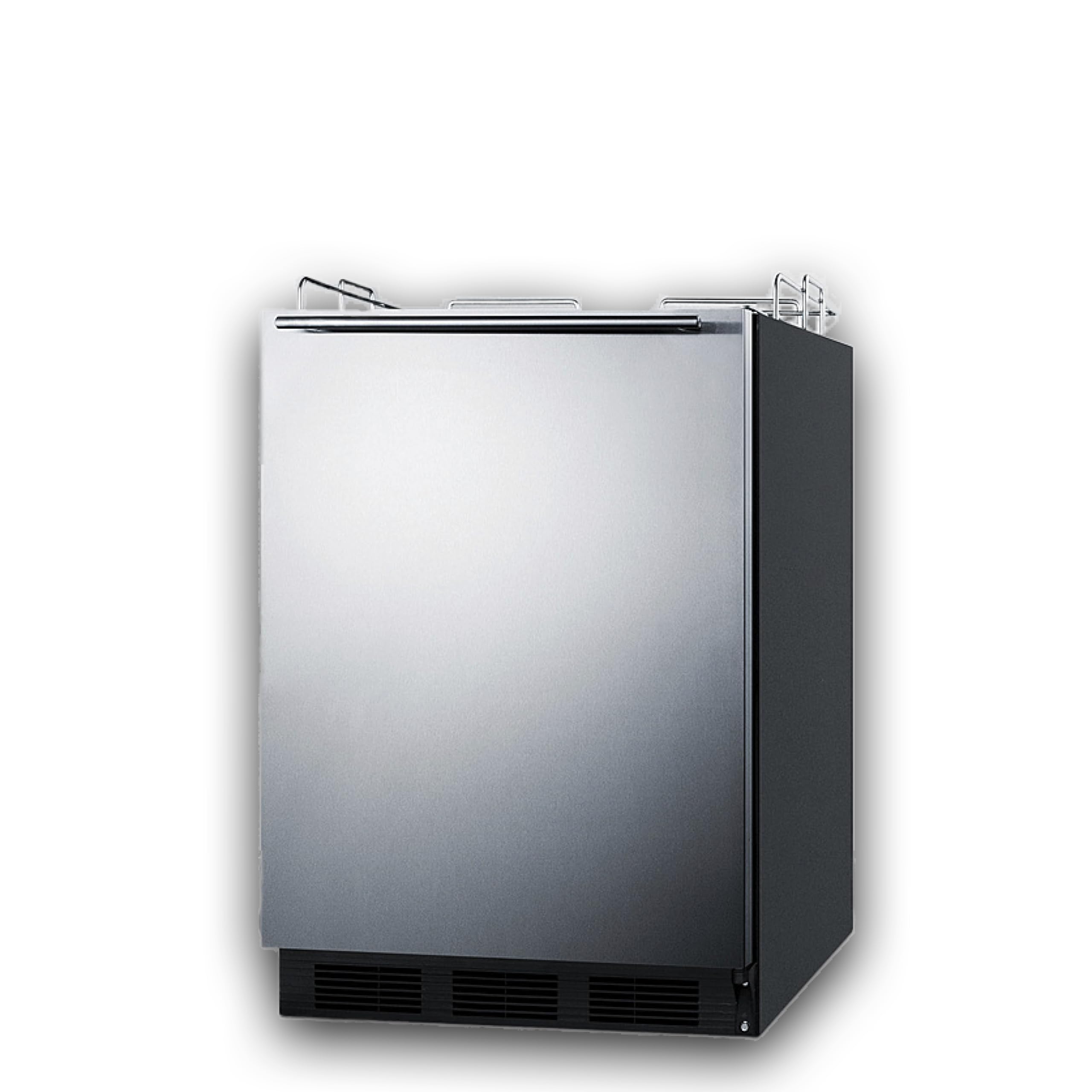 Summit 24" Undercounter Kegerator, ADA-Compliant, Stainless Steel - SBC58BLBIADANK