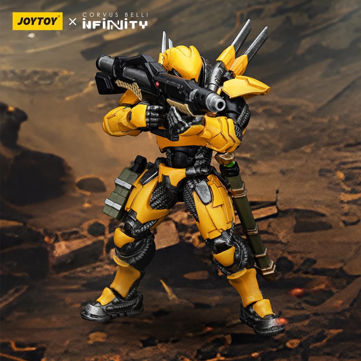 JOYTOY Infinity Yu Jing Shang Jilnvincible-3, 1:18 Scale Action Figure Collection Model 4.25in