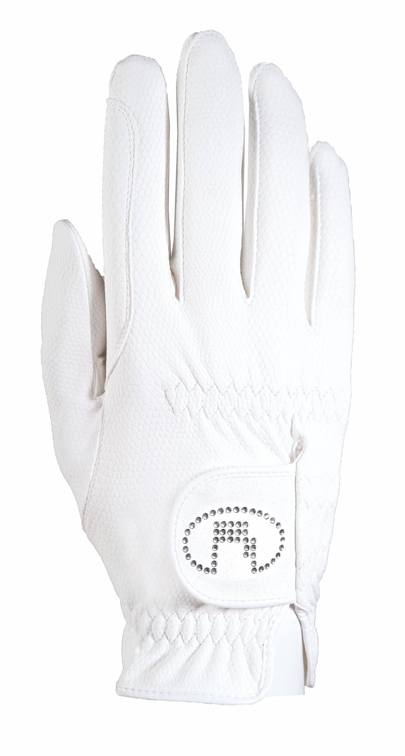 Roeckl Sports equestrian gloves LISBOA, ladies summer riding glove, white/white 8