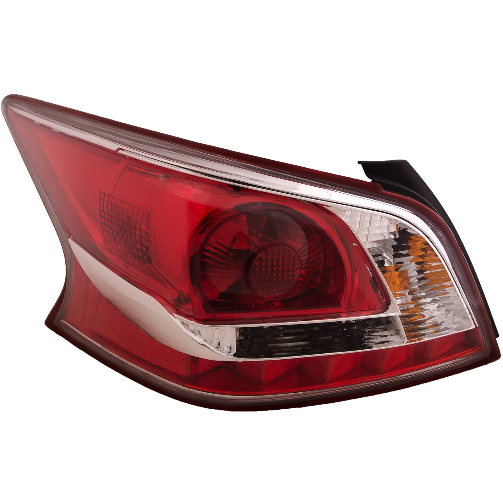 HEADLIGHTSDEPOT Tail Light Left Driver Compatible with 2013-2014 Nissan Altima Sedan