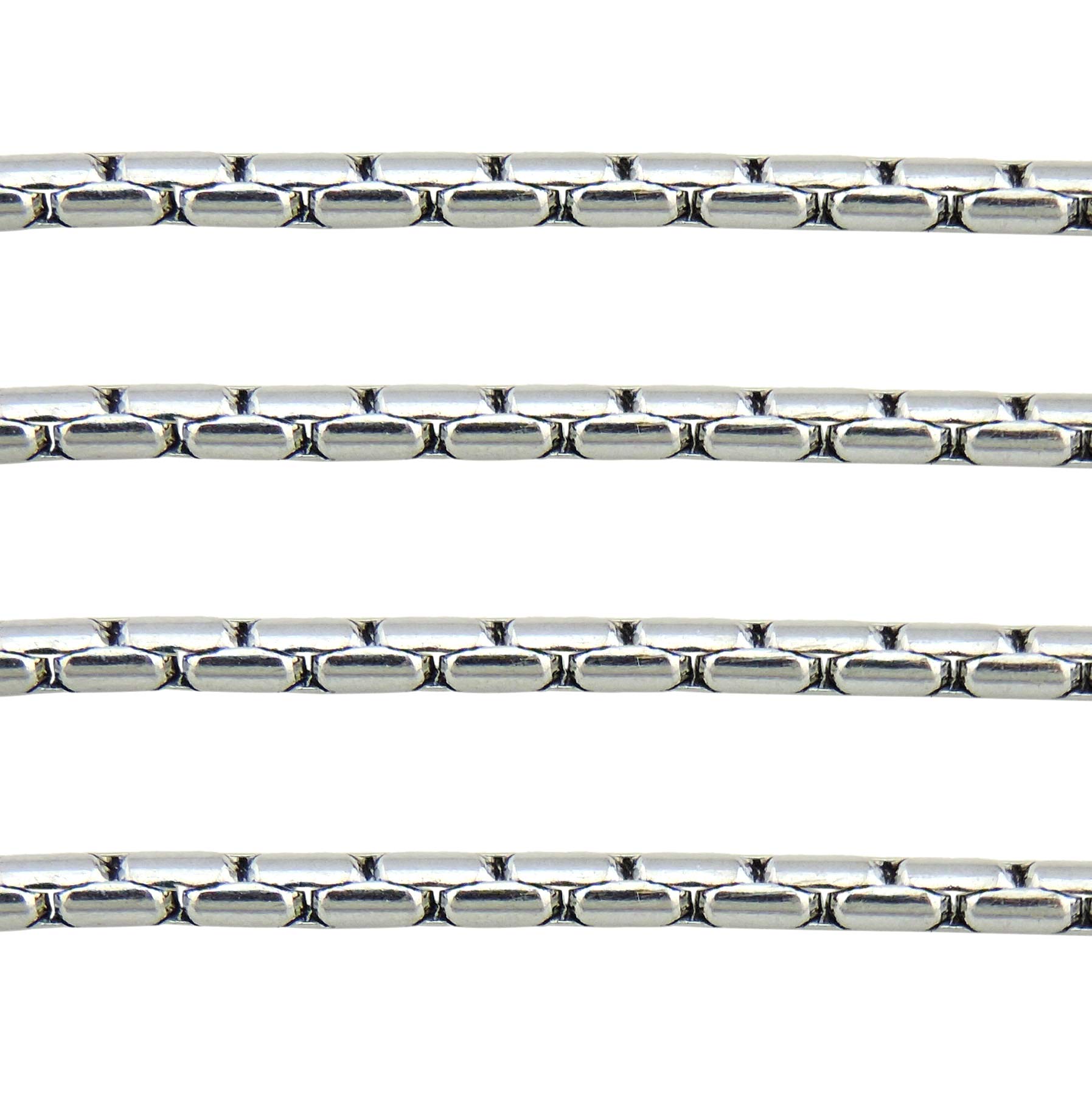 Catena In Acciaio Inox Per Gioielli Fai Da Te - 10,1 Metri - Senza Nichel - Findings SC-1041