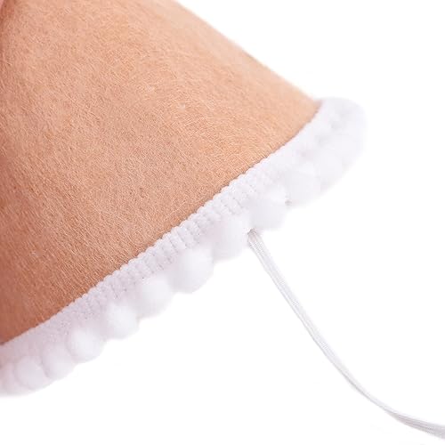 Miniatura 7 de Sombrero de fiesta de primer cumpleaños para bebé, hecho a mano, de lana para niños, accesorios de cabina de fotos, telón de fondo, aplastamiento de