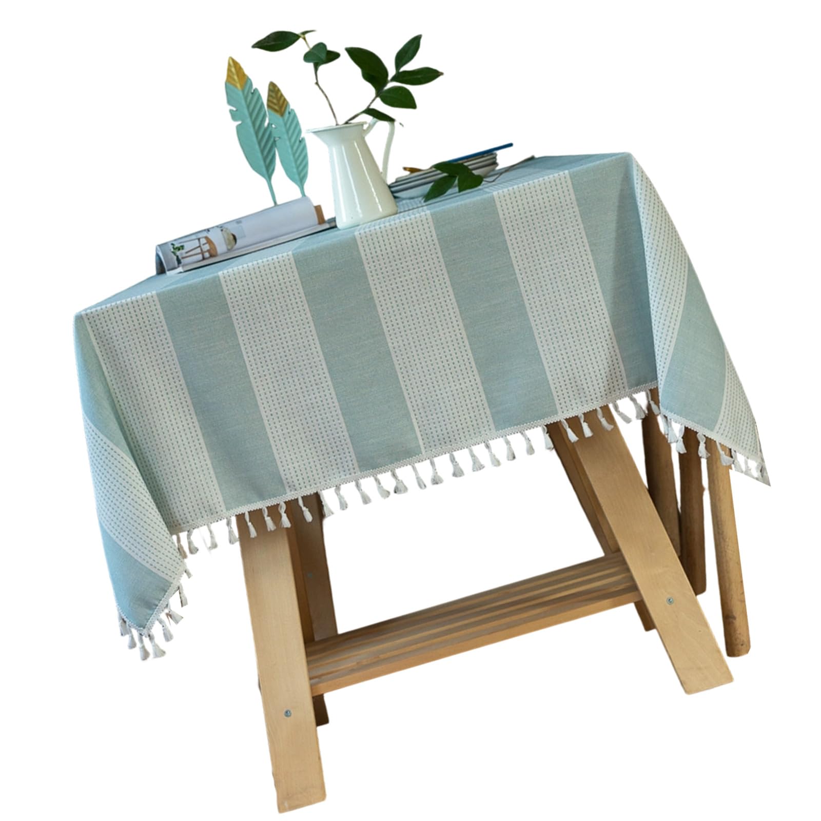 Nappe à franges en tissu respirant de qualité supérieure lavable