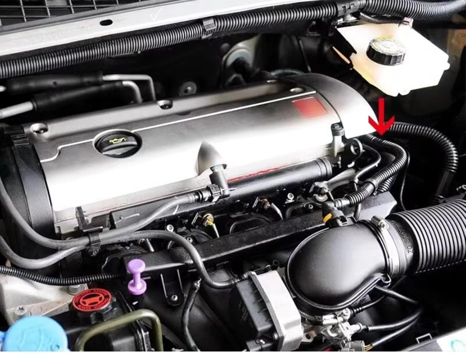 Crankcase Vent Hose Pipe Compatible With Peugeot 307 407 406 Car Engine s Breather Pipes 192Y4 RFN EW10J4 1192T6