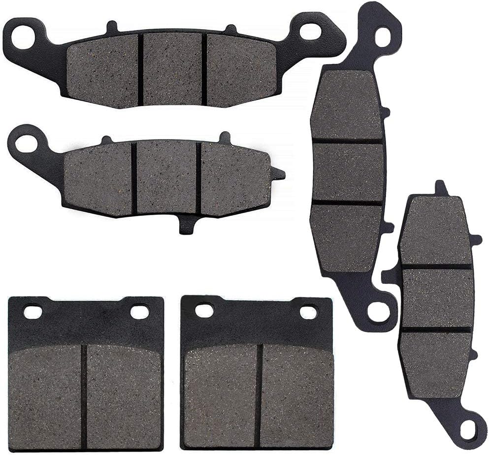 Cnornus Pastillas De Freno Delanteras y Traseras para Suzuki SV 400 2000-2002 GSF 600 Bandit 2000-2004 GSX 600 F 1998-2006 SV 650 non ABS 1999-2002 GSX 750 F Katana 1998-2006